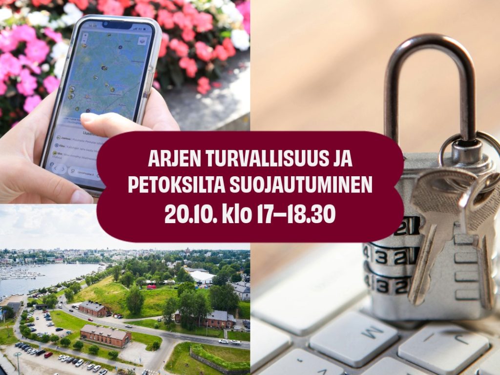 Asukastilaisuus 20.10.2026 – Arjen turvallisuus ja petoksilta suojautuminen